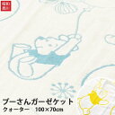 昭和西川 ガーゼケット くまのプーさん 100×70cm ク...