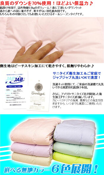 西川産業ウォッシャブルダウンケット