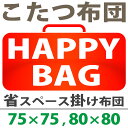 【在庫処分】柄色・品質こみ 省スペースこたつ掛け布団(色柄・品質込み・福袋)<正方形:適合こたつ台75×75cm?80×80cm> こたつ布団/炬燵布団/コタツ布団/こたつふとん/こたつぶとん【RCP】 通販 楽天
