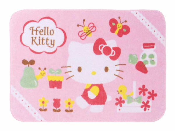 ハーフ綿毛布（ジュニア）Hello Kitty【ハローキティ】≪送料無料！！≫