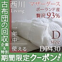 3/15-9:59迄レビューでP10倍★西川チェーン賞受賞★最高級♪西川 羽毛布団 二枚合せ 送料無料/ツインダウン 二枚合わせ/羽毛ふとん ポーランド産グース..