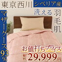3/15-9:59迄レビューでP10倍★西川チェーン賞受賞★送料無料!洗える♪西川羽毛肌布団 シングルサイズ 日本製 丸洗いOK 羽毛肌掛け布団肌ふとん【西川・..