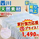 西川チェーン賞受賞店【西川・タオルケット・シングル】お買い得価格!さわやかな肌ざわりが気持ちいい♪西川リビング/ジャカードタオルケットLK-58シングル
