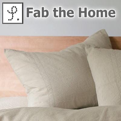 Fab the Home ファインリネン ピローケースM【枕カバー】【P0810】ピローケースはFab the Home（ファブザホーム）♪
