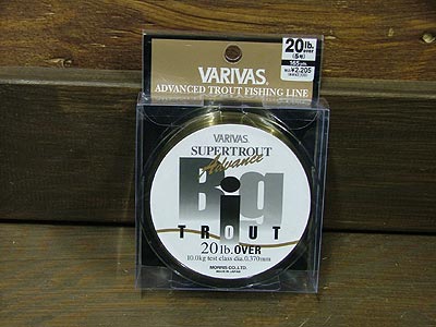 VARIVAS スーパートラウトアドバンスBIG TROUT 20Lb-165yds