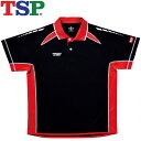 【在庫処分】【2点までメール便送料無料】TSP 卓球 ウェア 半袖シャツ メンズ レディース オルディナートシャツ 031422-0020