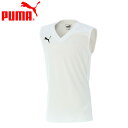 ★2枚までメール便送料無料★17SS PUMA(プーマ) サッカー ノースリーブシャツ キッズ ジュニア インナー ESS Pro JR SL Inner Shirt 655278-02【3枚以上、他商品と同梱、代引きは宅配便(送付先地域の送料に準ずる)で発送】