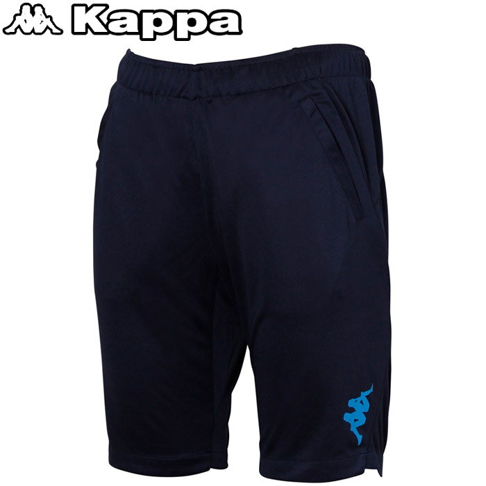 カッパ サッカー トレーニングハーフパンツ メンズ KF712KH11-NVの画像