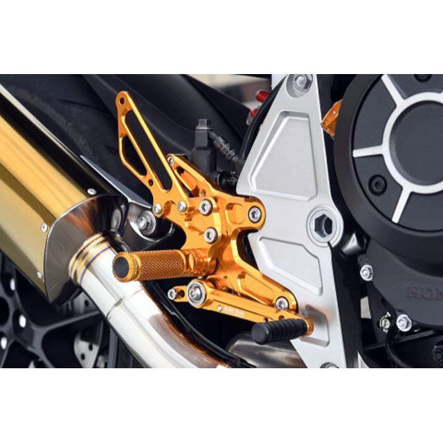 BABYFACE バックステップキット（シフター有） カラー シルバー 002-H035SVa ベビーフェイス バックステップ関連パーツ バイク CB1000R