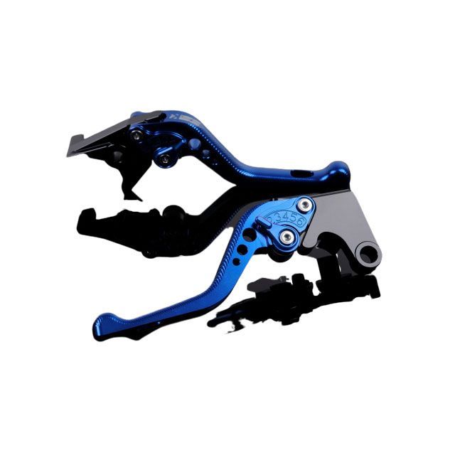 SPEEDRA アルミビレットアジャストレバーセット 3Dショート（レバー本体：ブルー） アジャスター ブルー HO0405334-BE SPEEDRA レバー バイク CBR1000RR CBR600RR