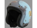 送料無料 Indian インディアン ジェットヘルメット OIM-114 RUSTS ブルー/グレー L/60-62cm未満