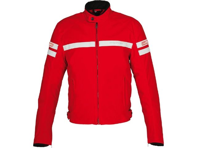 AXO ジャケット「STREETFASHION PRO」 カラー：レッド/ホワイト サイズ…...:g-bike:12192055