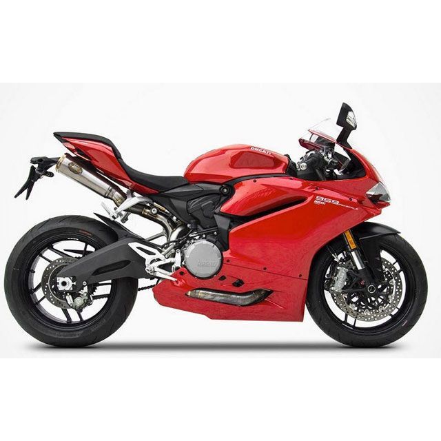 ZARD ステンレススチール ヘッダキット WITH チタン スリップオン for DUCATI 959 PANIGALE ALL VERSIONS ｜ ZD959STKR zar_ZD959STKR ザード マフラー本体 バイク 959 PANIGA…