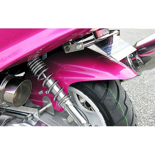 WirusWin マジェスティ125（07-）用 リアフェンダー カラー ホワイト ウイルズウィン フェンダー バイク マジェスティ125