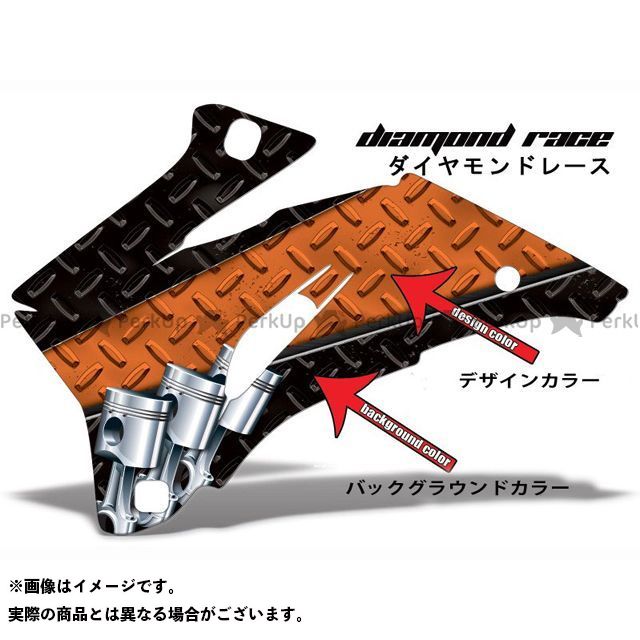 AMR Racing 専用グラフィック コンプリートキット デザイン：ダイヤモンドレース …...:g-bike:12250582