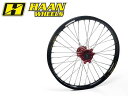 HAAN WHEELS Fオフロードコンプリートホイール F1.60/21インチ リム:イエロー ハブ:グリーン