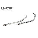 Uchi Custom Parts ドラッグスター250ステンレススラッシュカットマフラー ドラッグスター250