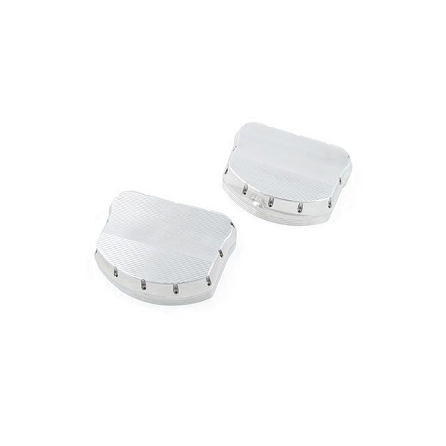 kens-factory Neo-Fusion Rocker Covers Polished For TC 8-002 ケンズファクトリー エンジンカバー関連パーツ バイク Twin Cam