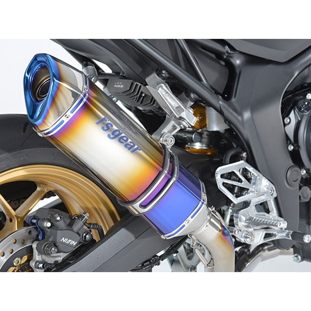 R’s GEAR CB1000 HORNET/SP（25〜）GP SPECフルエキゾースト（チタンドラッグブルー） GH63-T1SD アールズギア マフラー本体 バイク CB1000 HORNET CB1000 HORNET/SP