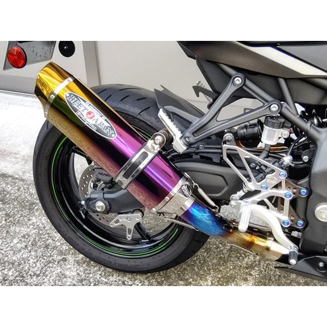 BEET N-EvoII S/O TI/PG Ninja1000SX 20-23（パープルゴールド） 0222-KH2-PG ビートジャパン マフラー本体 バイク Ninja1000SX