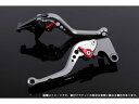 SSK ショートアジャストレバー クラッチ&ブレーキセット 本体:シルバー アジャスター:グリーン CBR250R