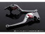送料無料 SSK 1199パニガーレ 1199パニガーレS 1199パニガーレSトリコローレ レバー アルミビレット可倒式アジャストレバーセット シルバー ゴールド