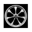 部品屋K&W 汎用 ホイール本体 PHOENIX/RENEGADE WHEELS クロームメッキ 23×3.75in