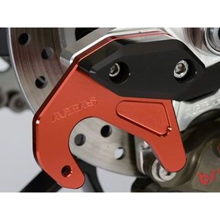 AGRAS チェーンアジャスタースライダー用スタンドプレート カラー シルバー 353-177-002S アグラス スライダー類 バイク CBR1000RR