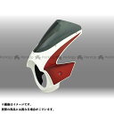 FORCE DESIGN ビキニカウル カウルカラー:チタニウムブレードメタリック/キャンディープロミネンスレッド スクリーンカラー:ミラー スクリーンタイプ:エンデュランススクリーン CB400SF