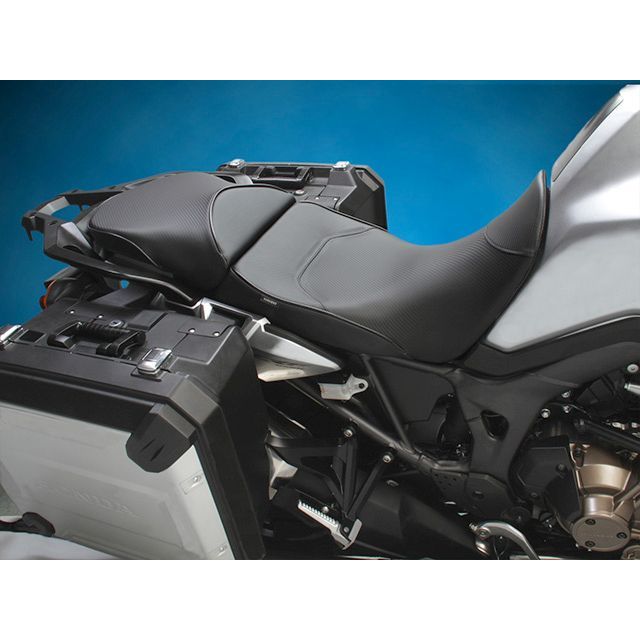 Sargent ワールドスポーツ パフォーマンスシート CarbonFX ローシート フロントのみ パイピング G-058 WS-675F-NS サージェント シート関連パーツ バイク Africa Twin/CRF1000L