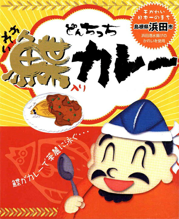 島根県浜田市【どんちっち鰈入りカレー】(ご当地カレー)