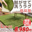 【5%offクーポン★23日10時より】 【在庫有】 防ダニ 着脱 ラグ 200×250 洗える 低反発 マイクロファイバー フランネル 長方形 3畳 滑り止め付 ラグマット 北欧 夏 夏用 マット ラグ カーペット ホットカーペット対応
