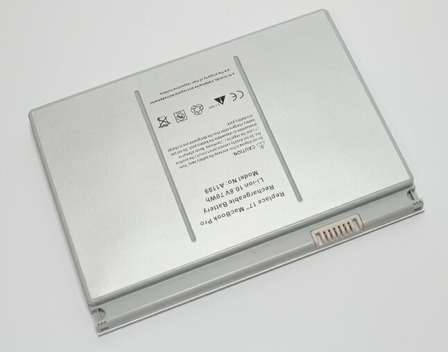 Apple MacBook Pro 17、 A1189 (10.8V)(6800mAh)！送料無料！1年保障！大容量バッテリー！ノートパソコンバッテリー