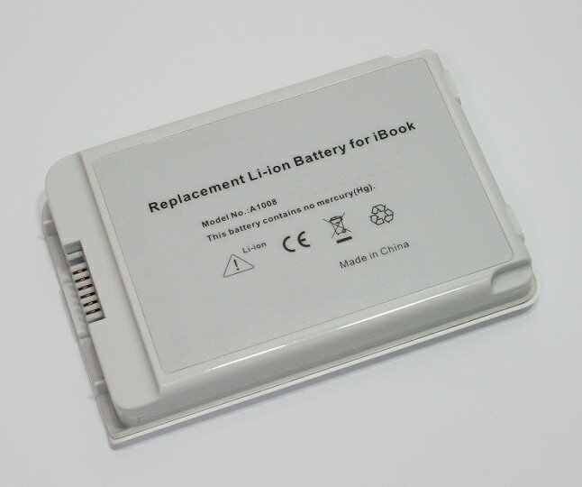 Apple iBook G3 G4 M8433G A1061 A1008 (10.8V)(4400mAh)！送料無料！1年保障！大容量バッテリー！ノートパソコンバッテリー