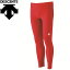 デサント 陸上 ワンポイントロングパンツ メンズ DRN-7301P-RED