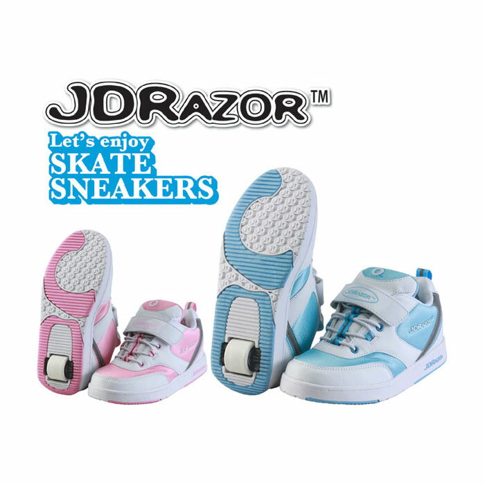 ★JD RAZOR スケート スニーカーズ ローラーシューズ JK-601...:g-zone:10093083