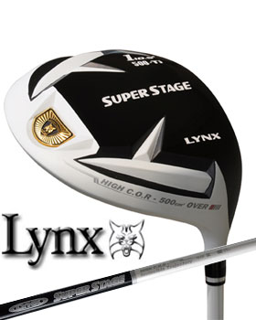 ◇Lynx Golf リンクス SUPER STAGE（スーパーステージ） ドライバー　500−Ti《8月12日(日)0:00〜8月19日(日)23：59まで!》商品代金【2,000円以上】のご購入で★送料無料★更にエントリー&条件達成でポイント倍率UP!!