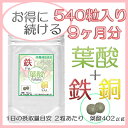 【送料無料】お得に続けられるおまとめセット葉酸・鉄