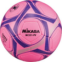 ◆◆ ＜ミカサ＞ MIKASA 検定球 サッカー MC551PV (ピンク／紫)の画像
