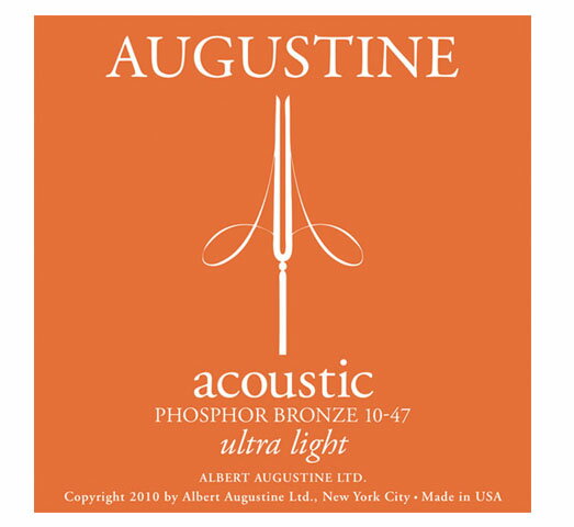 (P) AUGUSTINE/アコースティック弦 ultra light（.010〜.047）【オーガスチン】