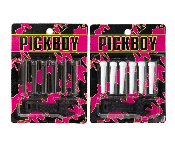 PICKBOY/ブリッジピン BP-50（プラスチック/ピンプライ付き）【ピックボーイ】...:gakki-genki:10027077
