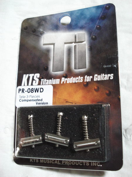 KTS/Titanium Telecaster® Style Saddle PR-08WD
