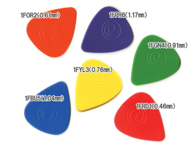 Planet Waves/ピック Delflex Picks 10枚セット（取り混ぜ不可）【プラネットウェイブス】