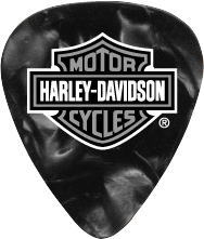 HARLEY-DAVIDSON/ピック PEARLOID BLACK