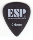 ESP/ポリアセタール ピック ティアドロップ 0.6mm（PT-06P10）