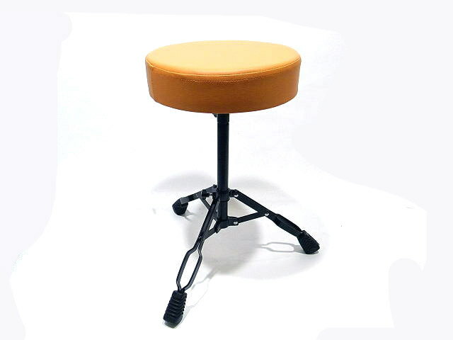 楽器de元気 オリジナル オレンジドラム椅子 DT-100/OR・BK