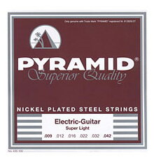 PYRAMID/エレキ弦 Nickel Plated Steel Strings（EG NPS）【ピラミッド】