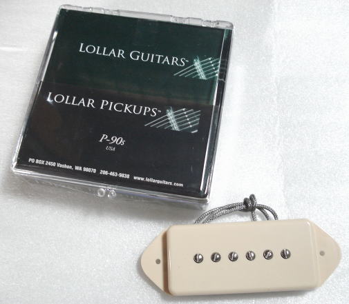 Lollar Pickups/Guitar PU P-90 Dog Ear 50's Wind Neck/Cream【ローラーピックアップ】