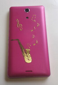 【スマホの簡単デコレーション】蒔絵ステッカーLS-50楽器16種類