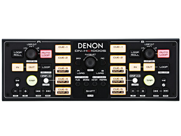 DENON / DN-HC1000S［送料無料］ SCRATCH LIVE MIDI サブ コントローラー [ PC-DJ ]▽ PC - DJ システム TRAKTOR